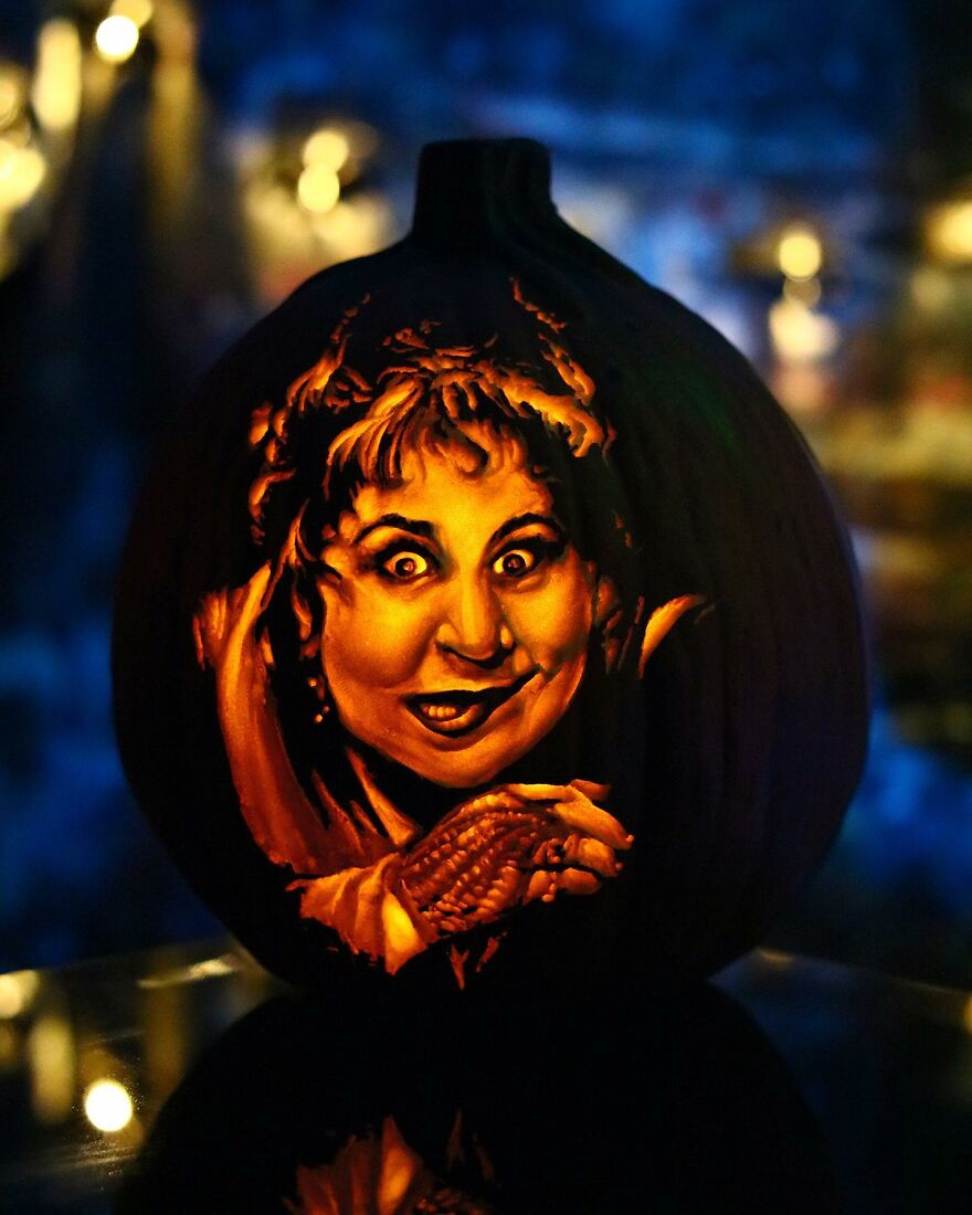 This Artist Takes Pumpkin Carving To Another Level And It's Scarily Good
