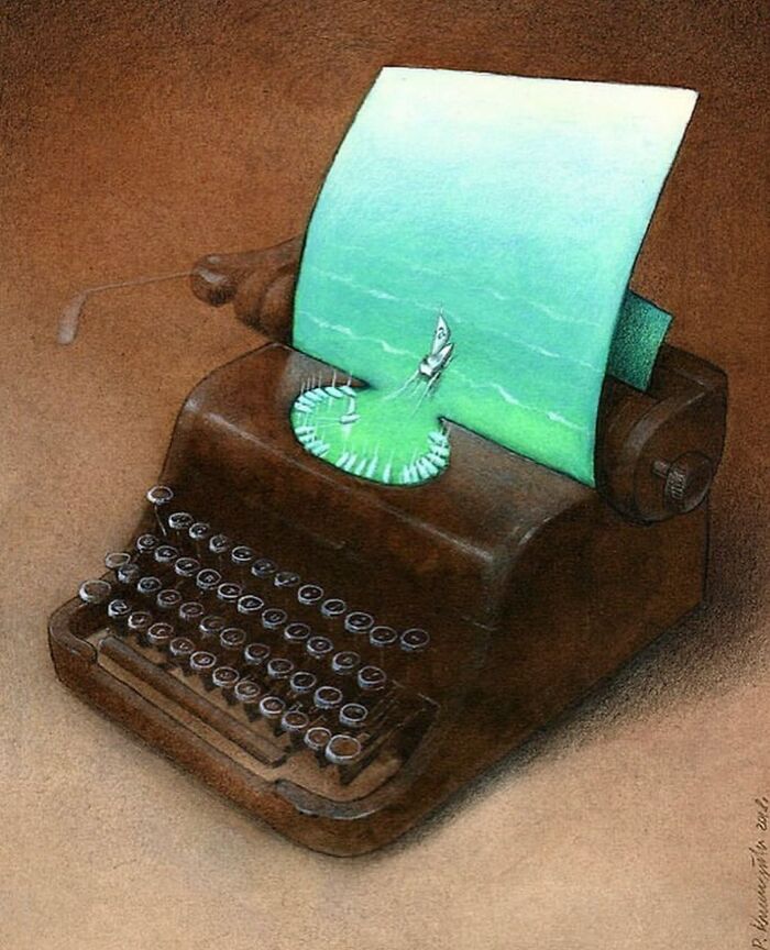 New Illustrations By Artist Pawel Kuczynski That Continue To Put Their Finger On The Wounds Of Today's Society (61 Pics)