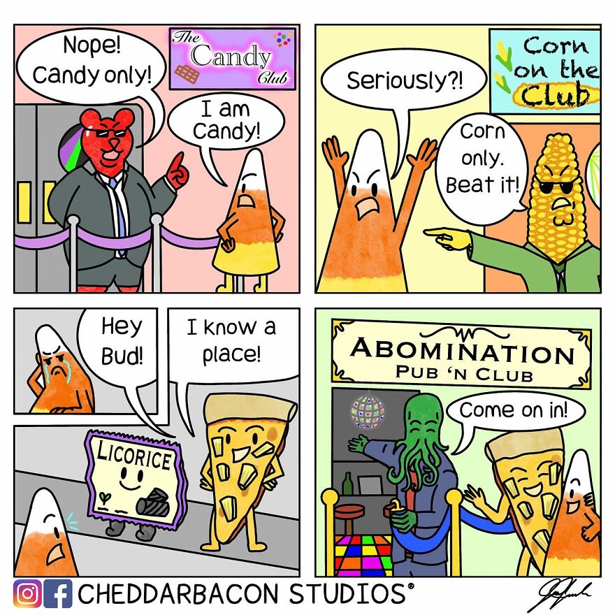 Ridiculously Funny Comics By ‘Cheddar Bacon Studios’(23 New Pics)