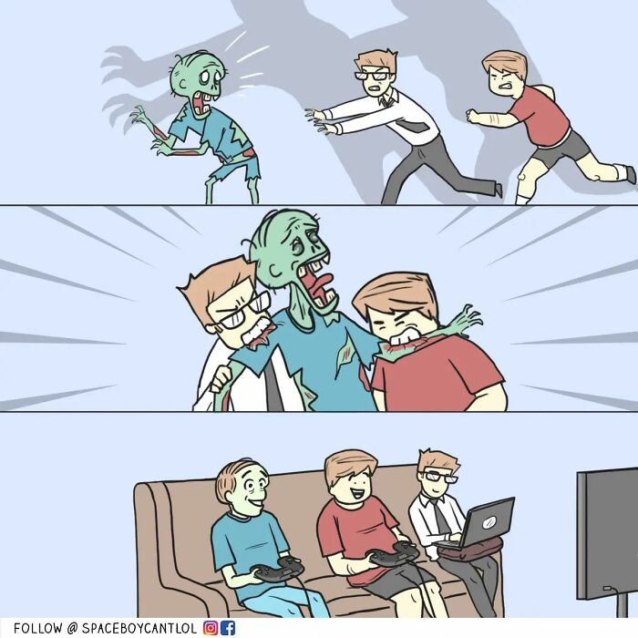 Quirky And Dark Comics Featuring Twisted Endings By SpaceBoyCantLol (35 New Pics)