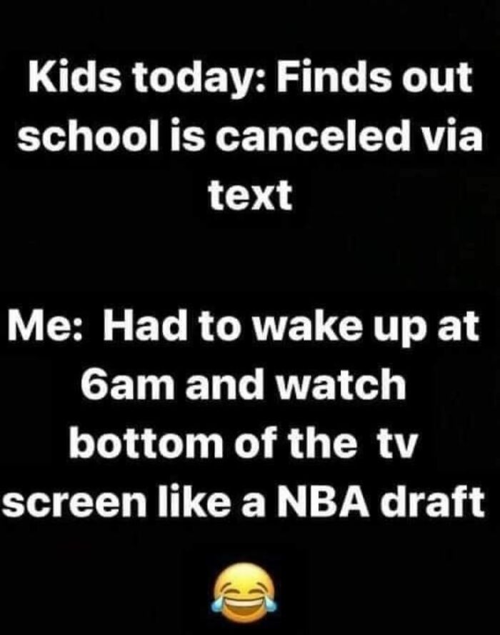 No More Snow Days For Kids In School Now. They Still Have To Go To Virtual School Instead Of A Day Off. Covid Ruined Everything