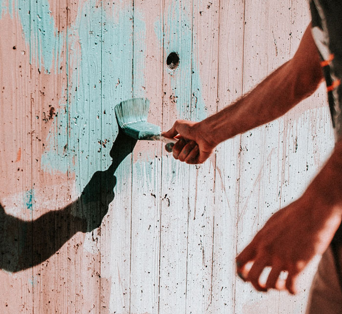 Help A Neighbor Or Community Organization To Paint Fence Or Building