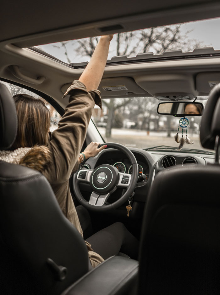 Trying To Channel Your Inner Adele In A Traffic Only To Realize That Another Driver Is Looking At You
