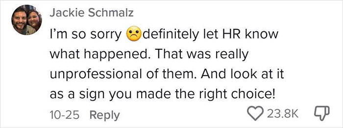 Woman Hands In "Heartfelt" And "Genuine" 2 Weeks' Notice, Gets Insulted In Front Of Her Whole Team Woman Hands In "Heartfelt" And "Genuine" 2 Weeks' Notice, Gets Insulted In Front Of Her Whole Team