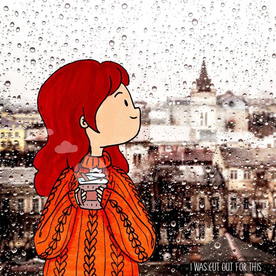 I Created A Series Called "I Was Cutout For This" To Tell My Travel Stories For Me (13 Pics)