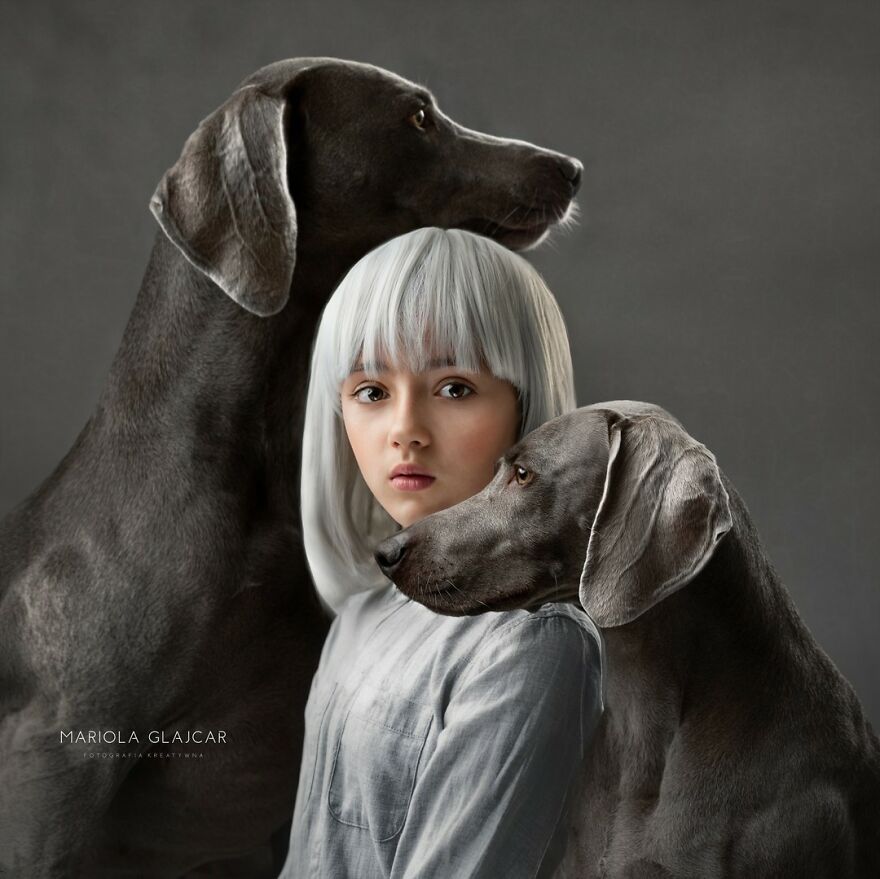 Photographer Creates Images To Highlight The Strong Bond Between Humans And Animals (44 Pics)