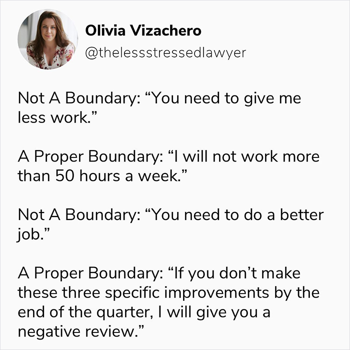 Personal Coach Explains How To Set Boundaries Properly In An Illuminating Thread Personal Coach Explains How To Set Boundaries Properly In An Illuminating Thread