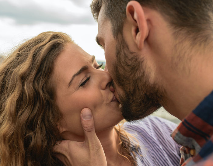 Kissing Someone