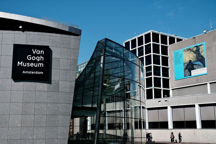 Van Gogh Museum In Amsterdam, Netherlands