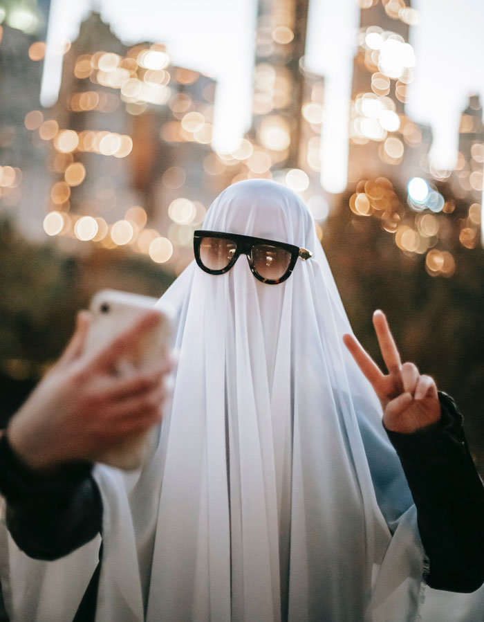 Being Terrified When You Recognize Yourself On The Front-Facing Camera On Your Phone