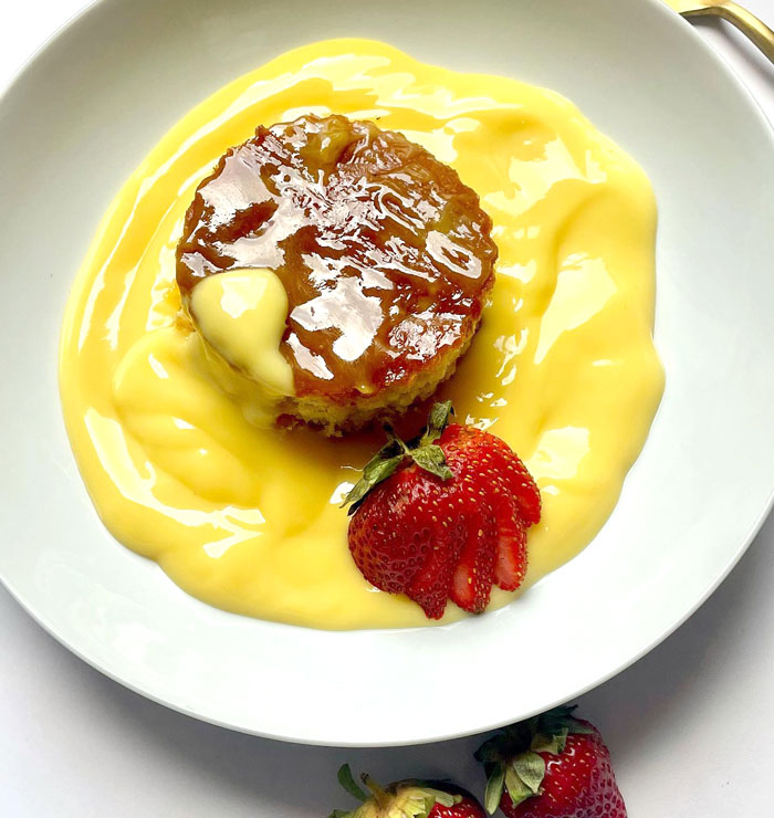 Malva Pudding, A Traditional Christmas Dessert In South Africa