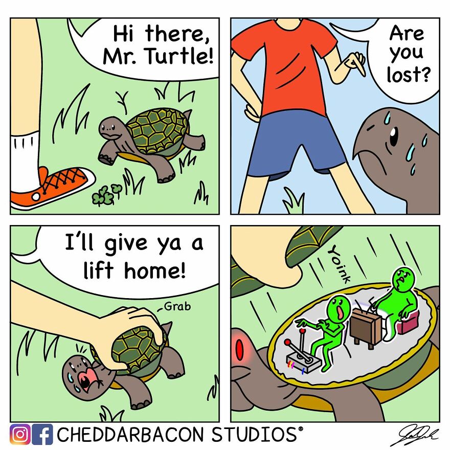 Ridiculously Funny Comics By ‘Cheddar Bacon Studios’(23 New Pics)