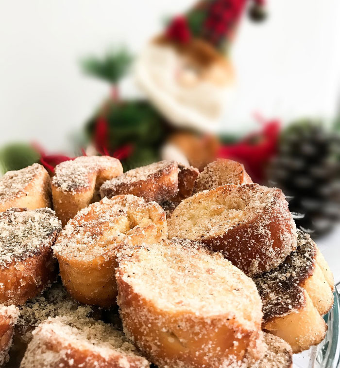 Rabanadas, A Traditional Christmas Breakfast Meal In Brazil
