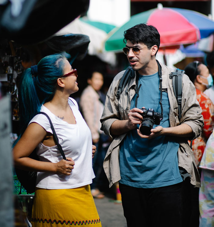 Meeting An Attractive Stranger