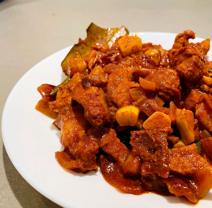 Dukra Maas, Traditional Indian Christmas Dish