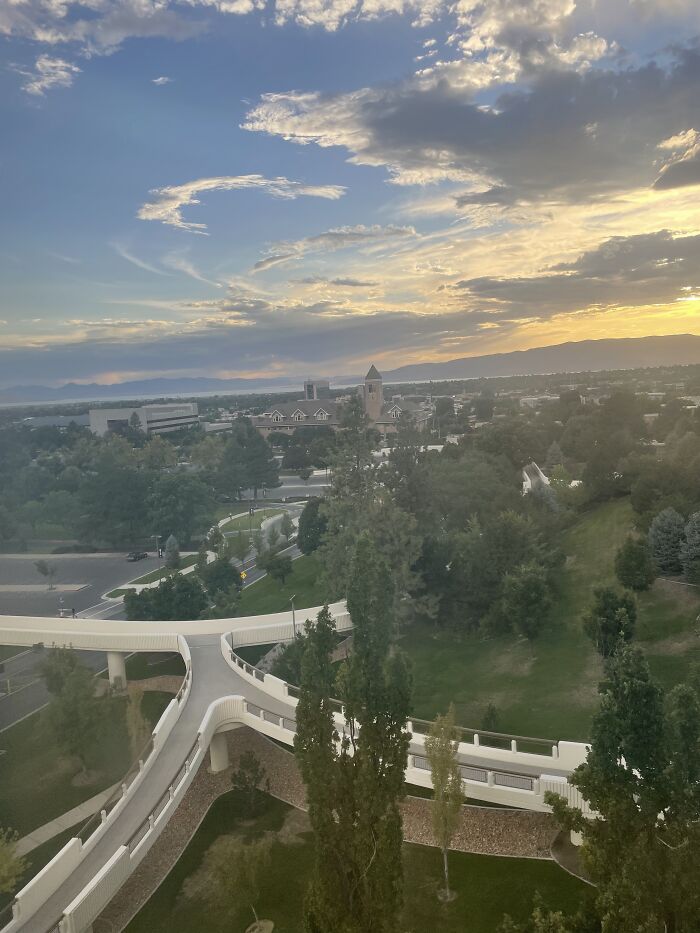 Photos Taken From The Carillon (The Bell Tower) At Byu. My Older Brother Is One Of The Few Who Can (And Has Permission To) Operate It, And He Took Me Up
