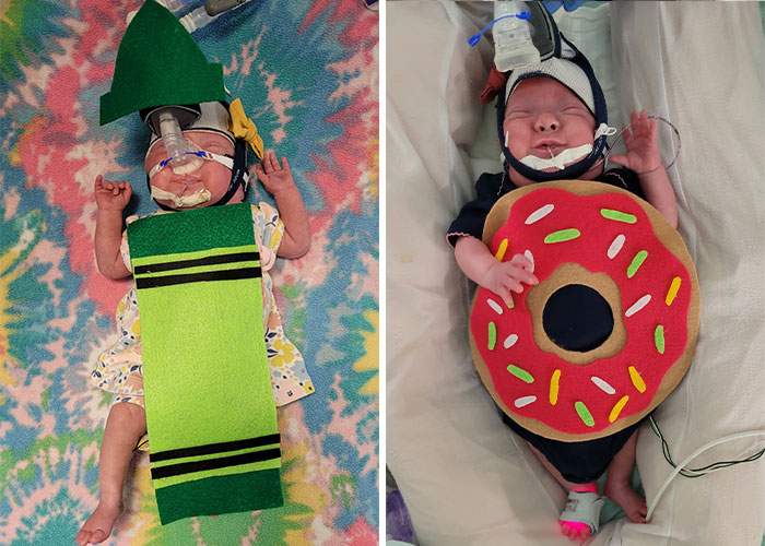 Neonatal Intensive Care Units In Illinois And Indiana Celebrate Halloween By Dressing Up The Little Ones In Adorable Costumes