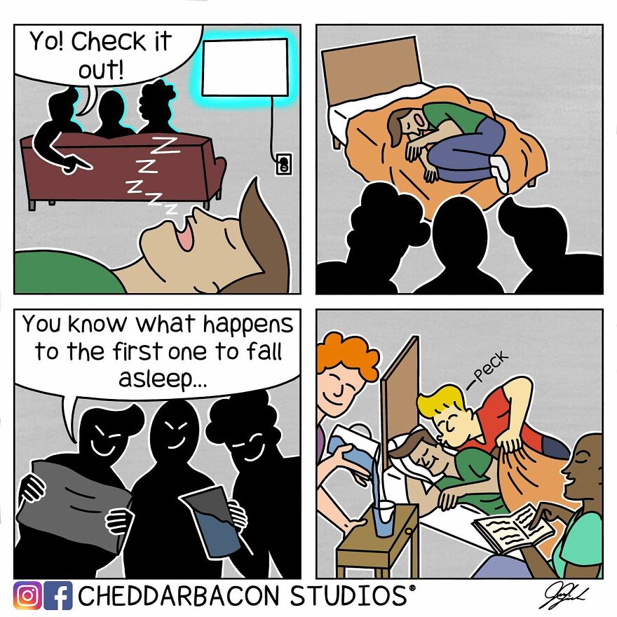 Ridiculously Funny Comics By ‘Cheddar Bacon Studios’(23 New Pics)