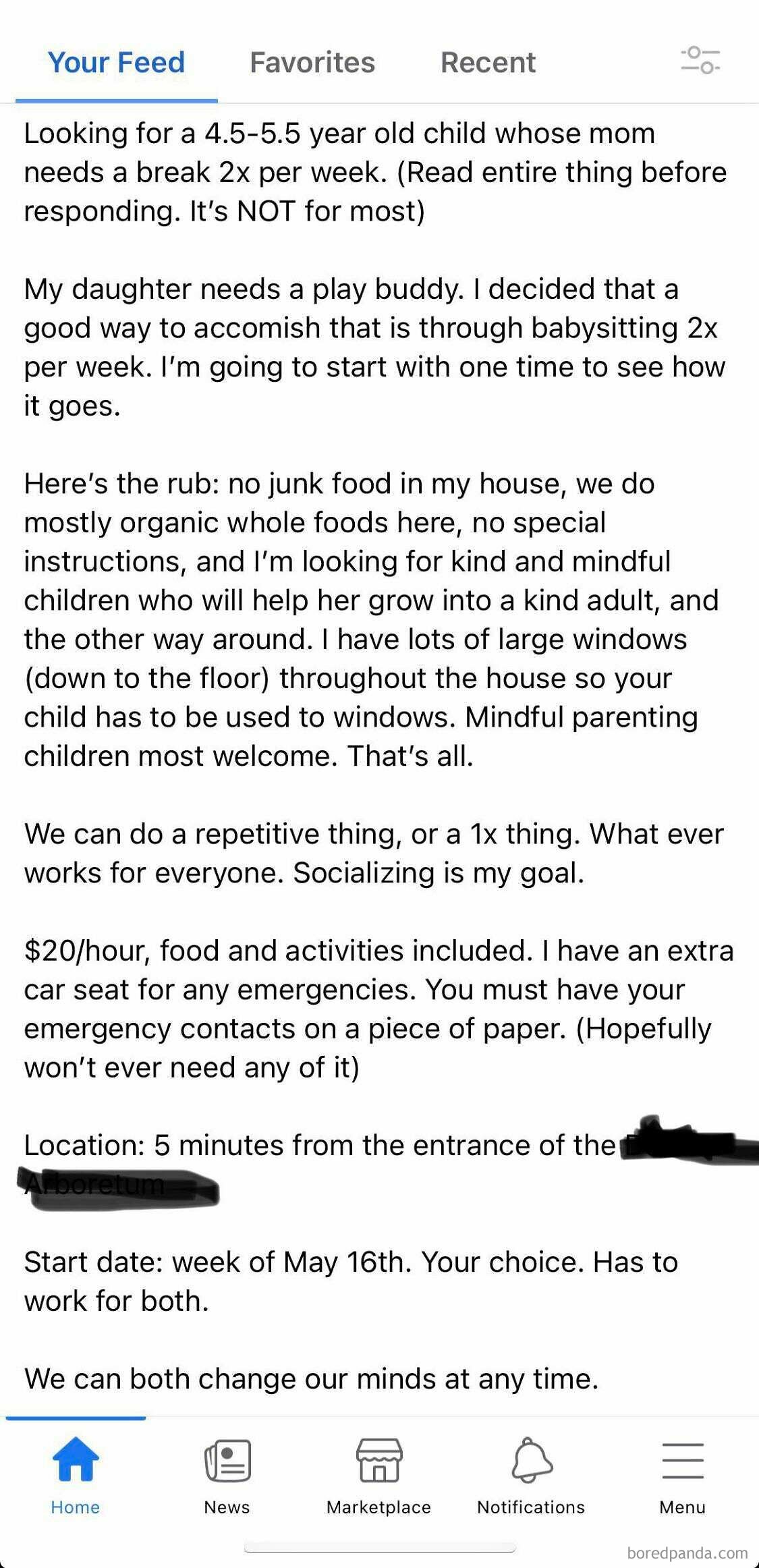 Cb Mom Wants To Be Paid For Her Daughter’s Play Dates