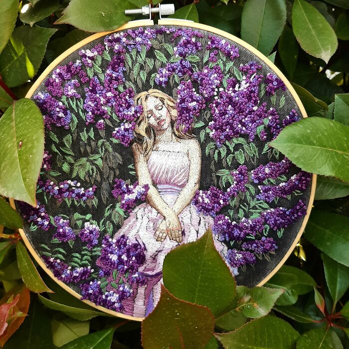 My Hand Embroidery Work And First Post Here