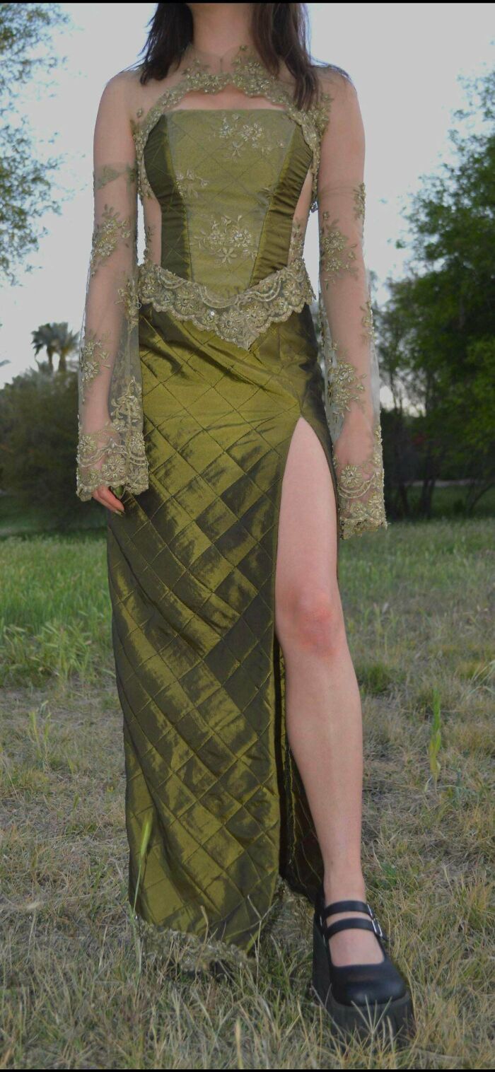 Dress I Made For Prom