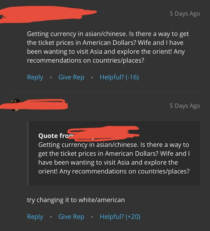 Asian/Chinese Currency