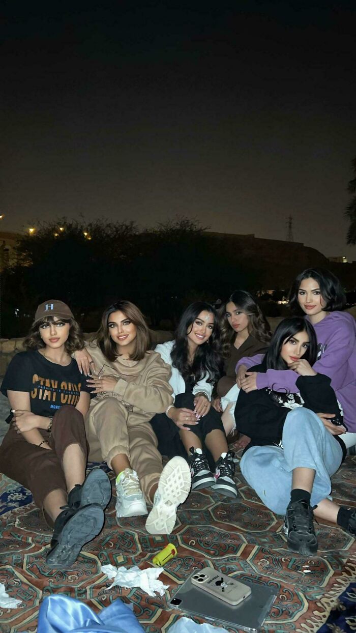 Love How Everyone Is Edited But Her. 💀