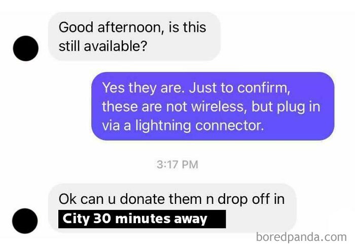 Interested... For Free Plus Delivery