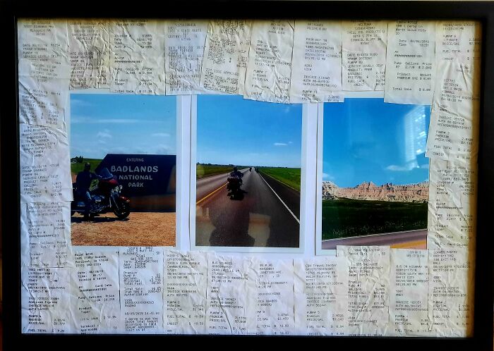 My Dad Had A Stroke 2 Years Ago. These Are The Receipts From His Last Ride: 3000+ Miles