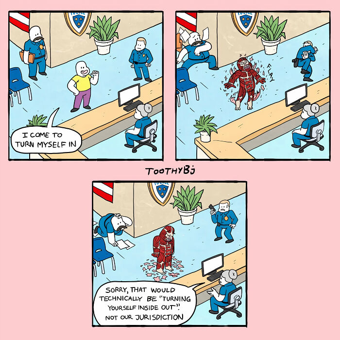 Artartist’s New Hilarious Comics About Life’s Silly Mistakes By Toothybj