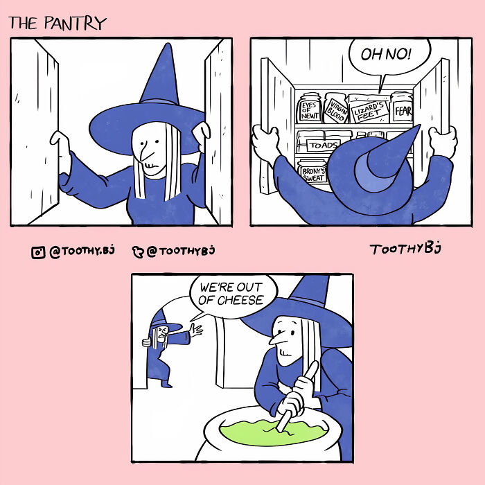 Artartist’s New Hilarious Comics About Life’s Silly Mistakes By Toothybj