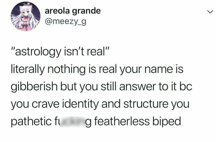 Astrology isn't real meme
