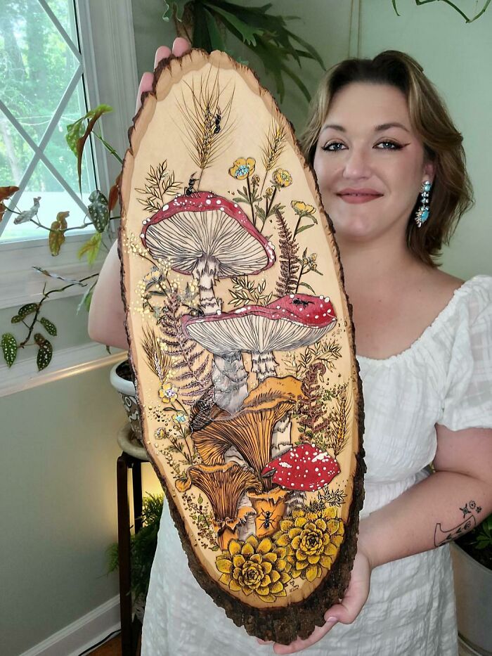 My Favorite Time Of Year Is Almost Here. Always Woodburned By Hand, Never Laser!