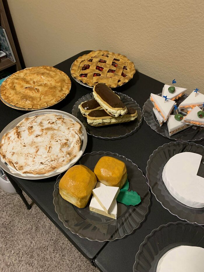 My Kid’s Theatre Teacher Asked For Fake Food For Their Play, And Fake Food They Shall Have!