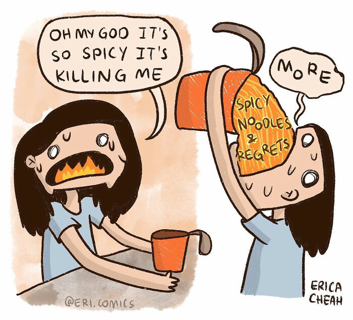 Artist’s Hilarious Comics On Randomly Funny Slice Of Life With Humor