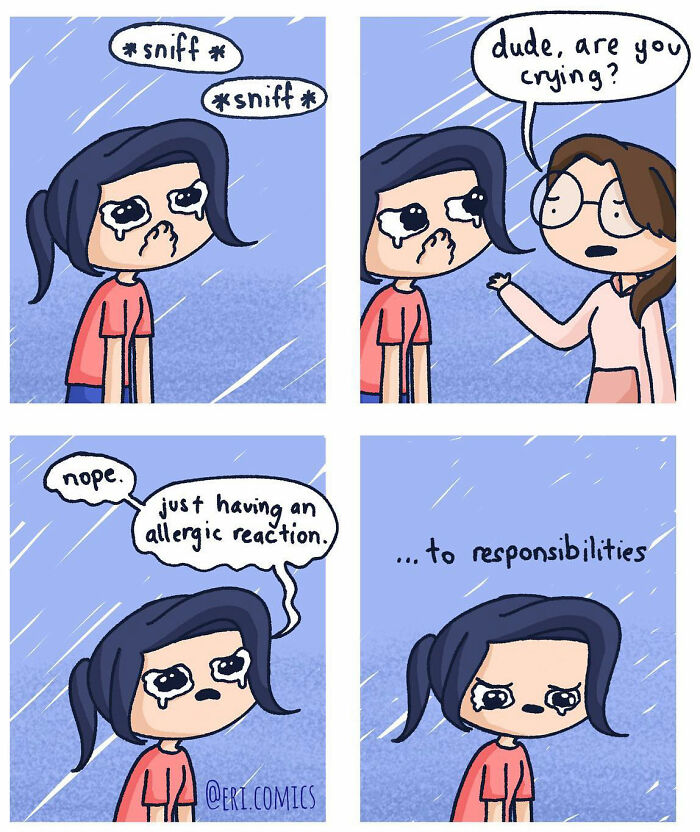 Artist’s Hilarious Comics On Randomly Funny Slice Of Life With Humor