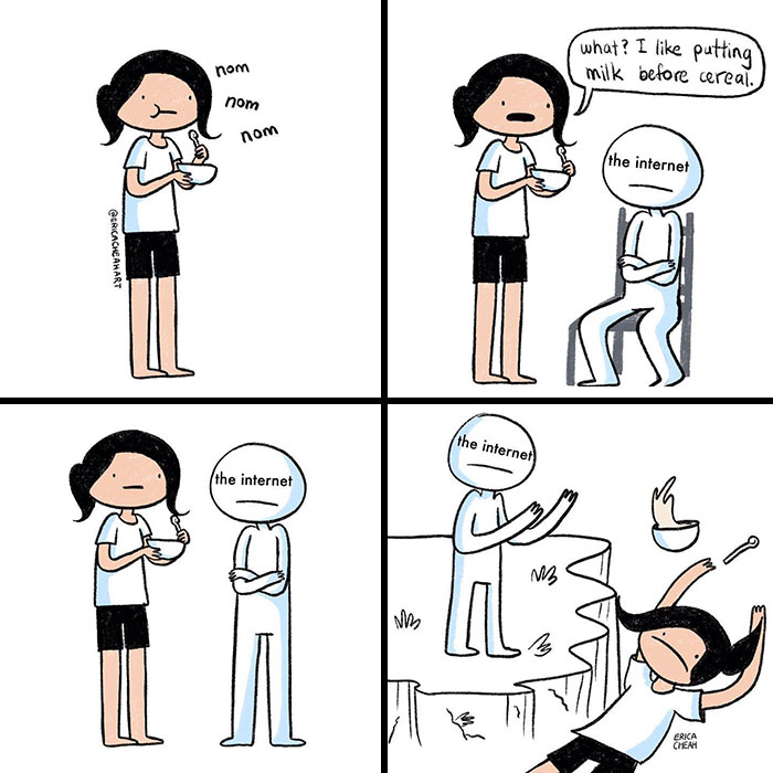 Artist’s Hilarious Comics On Randomly Funny Slice Of Life With Humor