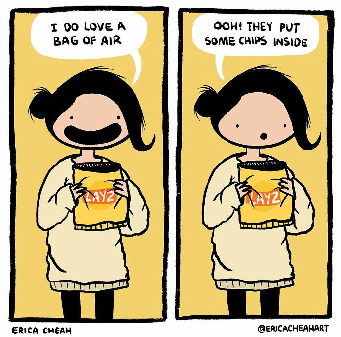 Artist’s Hilarious Comics On Randomly Funny Slice Of Life With Humor