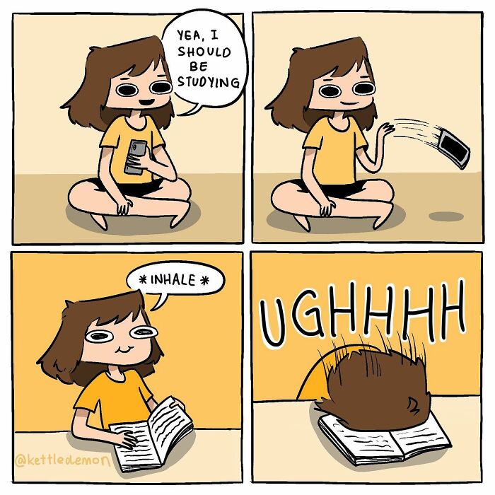 Artist’s Hilarious Comics On Randomly Funny Slice Of Life With Humor