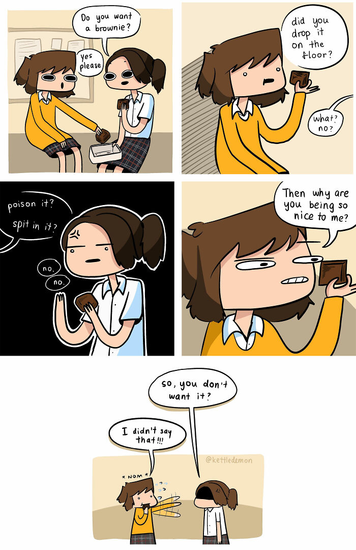 Artist’s Hilarious Comics On Randomly Funny Slice Of Life With Humor