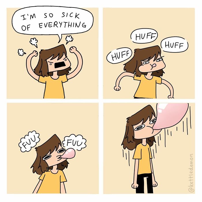 Artist’s Hilarious Comics On Randomly Funny Slice Of Life With Humor