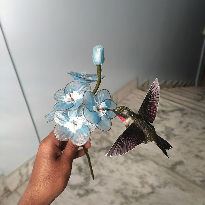 Made This From Some Plastic Bags And Old Wires