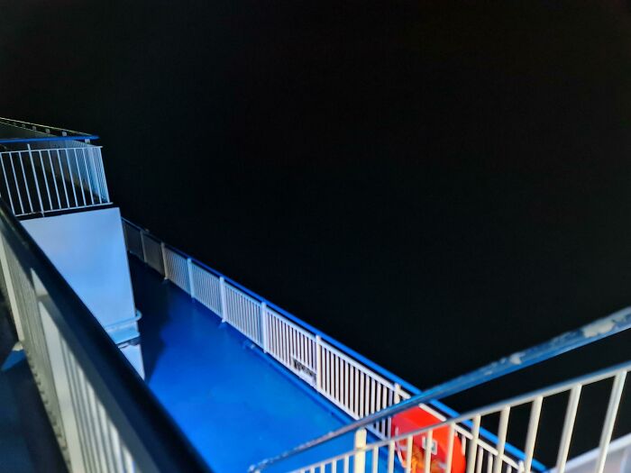 Recientemente, tomé un ferry de 17 horas y mirar a la nada a las 3 de la mañana fue aterrador
