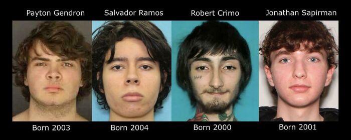 Mass Shooters Of The Past 2-Months