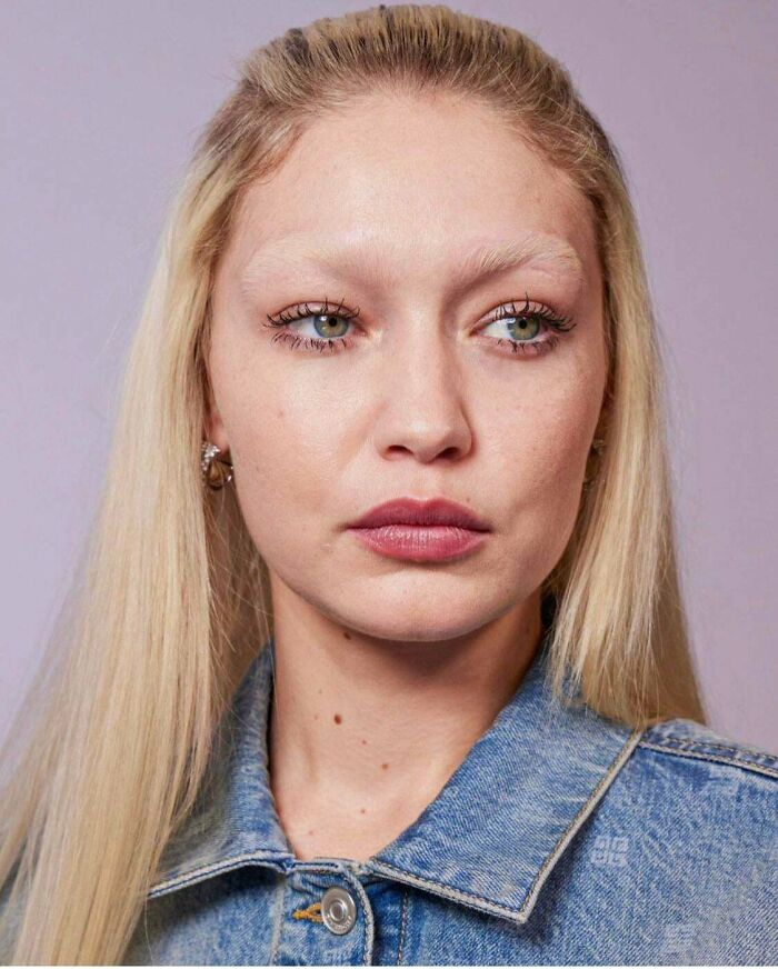 Photoshoot Backstage… Nvm The Eyebrows, But Its Nice To See Texture!