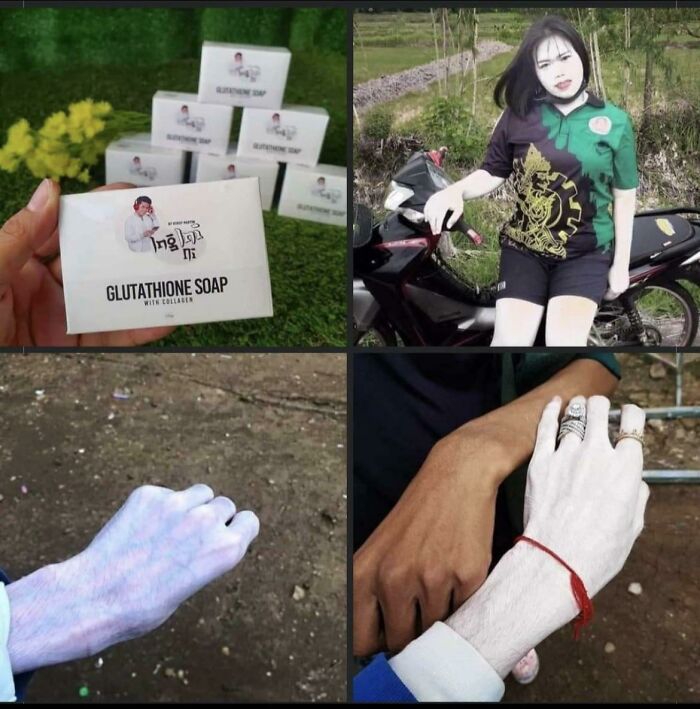 Apparently This Type Of Soap Is Popular Among Asian Women With Dark Skin