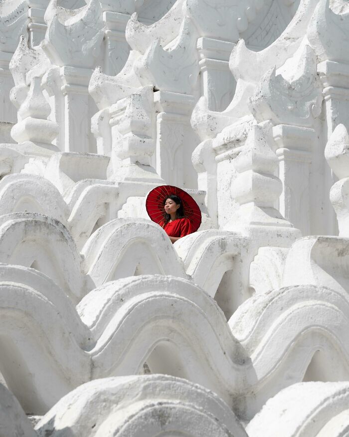 ITAP Of My GF At Hsinbyume Pagoda In Myanmar