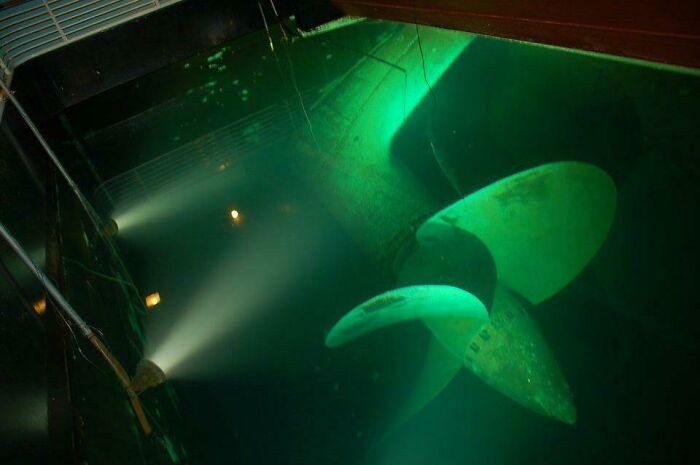 Literally My Worst Fear. Queen Mary Propellor Room