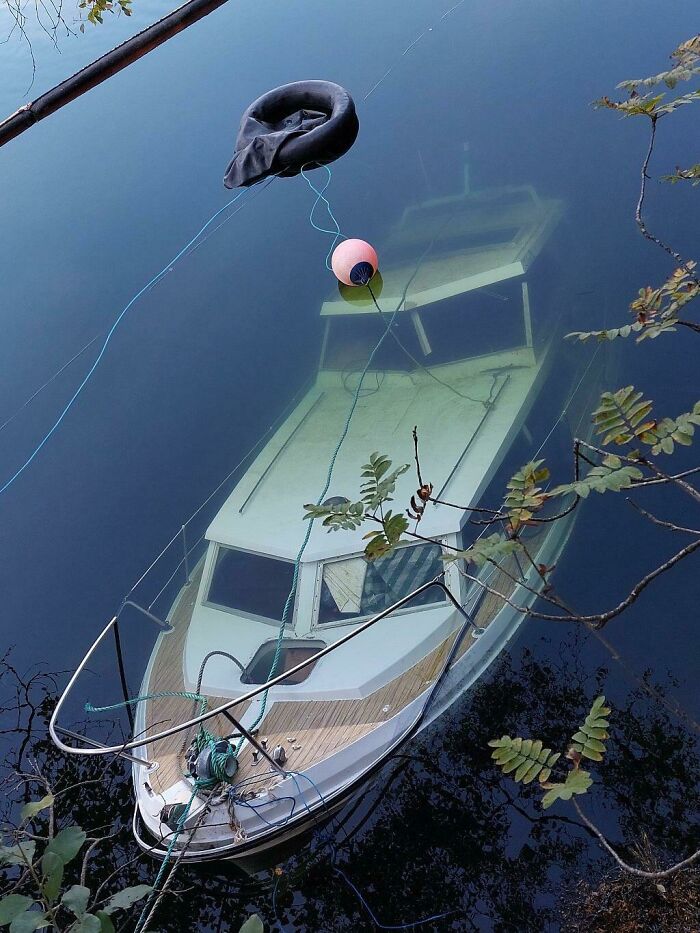 The Way The Stern Disappears Into Nothingness Is Unsettling