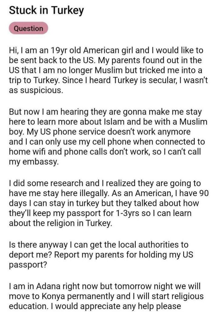 Forcing Religion And Also Forced Marriage, Amazin